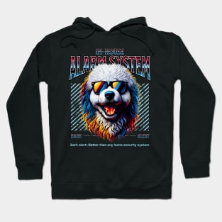 Bark Alert Puli Dog Hoodie